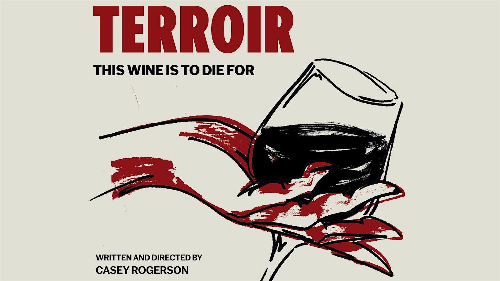 Film poster for Terroir short film by Casey Rogerson.